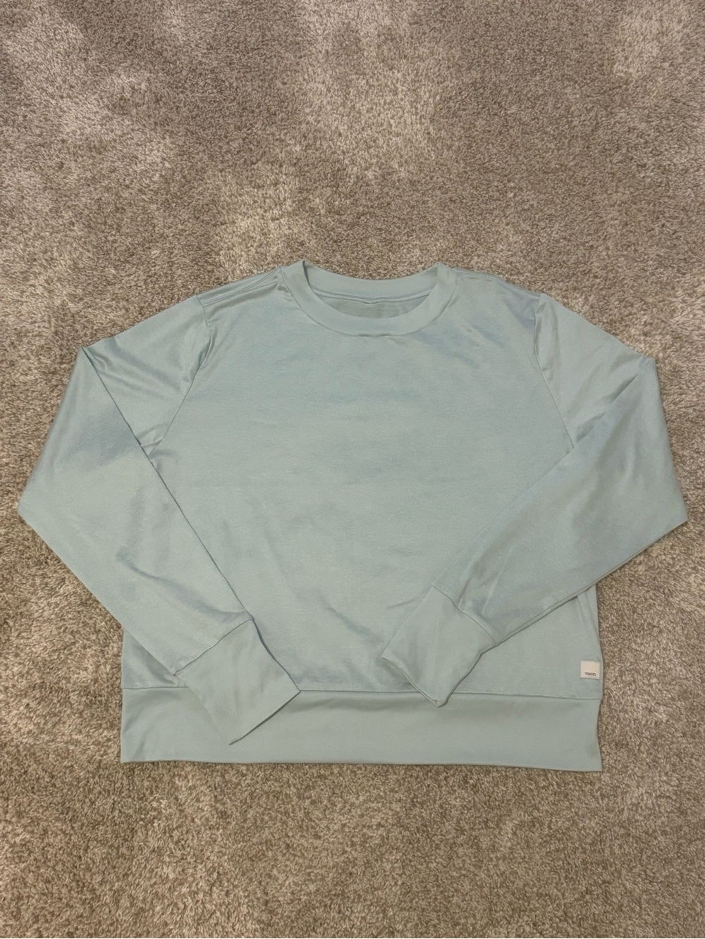 Vuori Halo Light Blue Long Sleeve